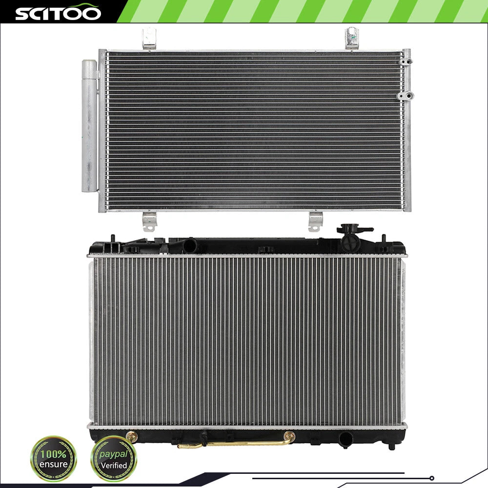 Radiator and A/C Condenser for Toyota Camry 2007–2009 2.4L 3396 2917