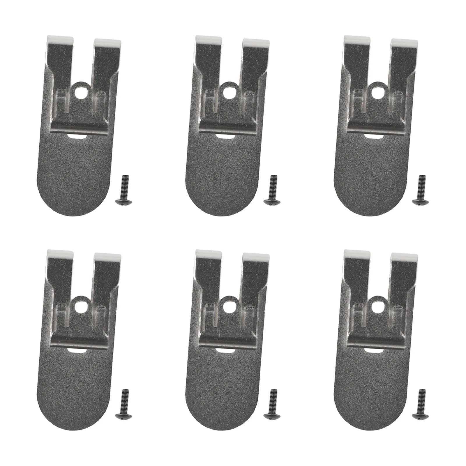 6pcs Belt Clip with Screw for DCF620 DCF620B DCF622 (2017–2023)