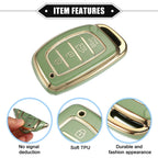 Set of 4 TPU Key Fob Covers for Hyundai Elantra (2017–2020)