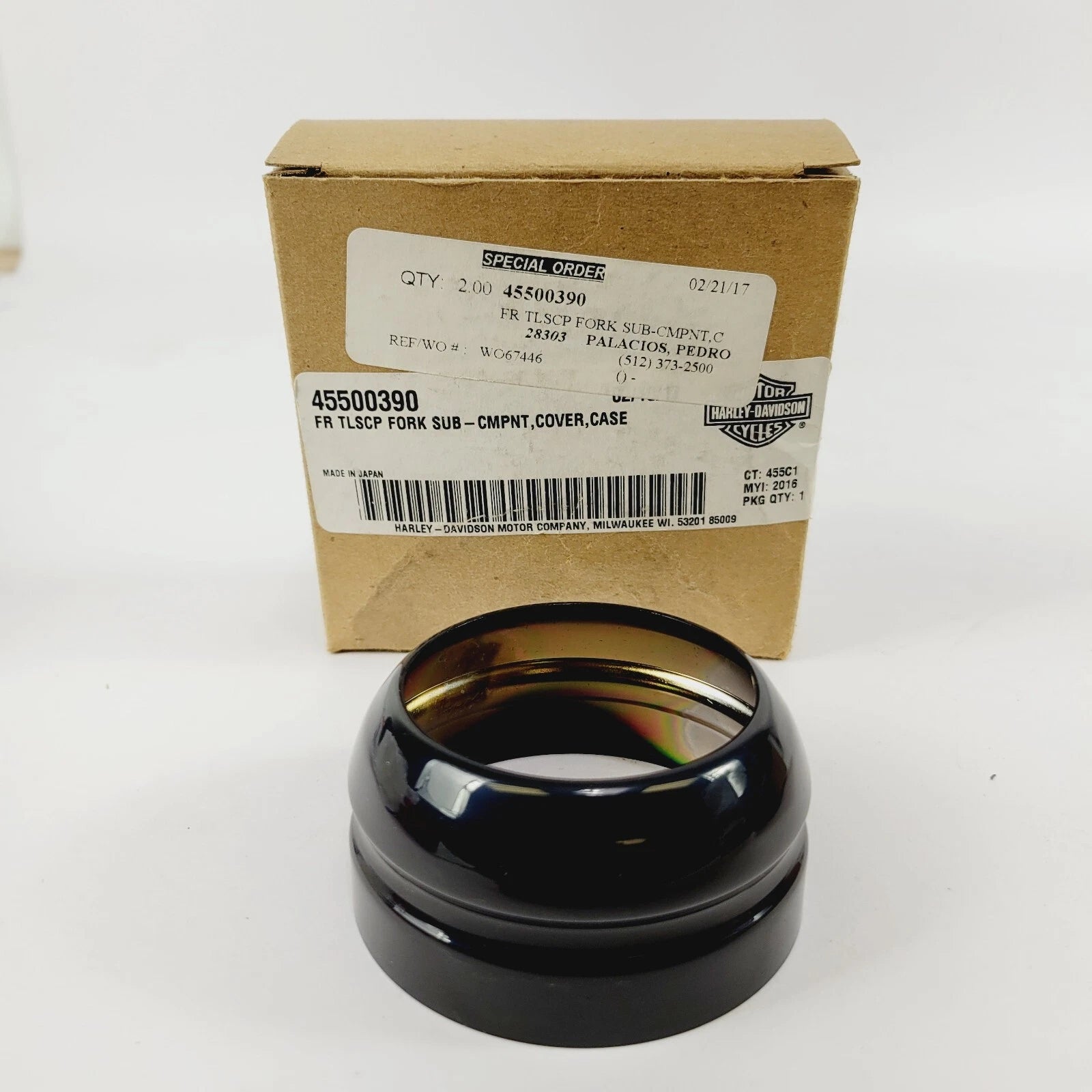 Fork Sub Component Cover Case for Harley Davidson (45500390)