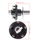 Set of 2 Trailer Hub Kits for 5x5.5" Spindle with Bearings