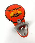 Chevrolet Trucks Sign Bottle Opener for Grille Wall Mount Bowtie (2009–2014)
