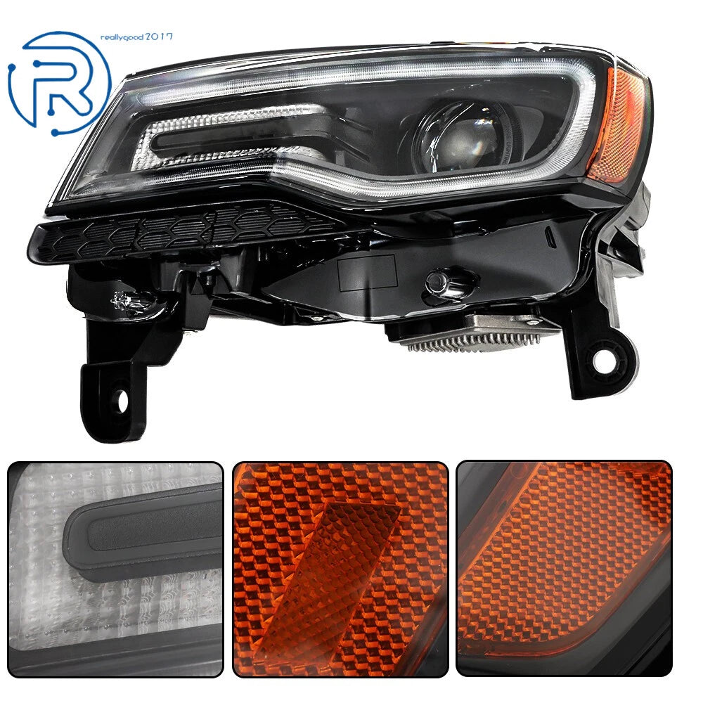 Headlight for Jeep Grand Cherokee (2014–2015) Left Driver Side W/AFS 68142491AL