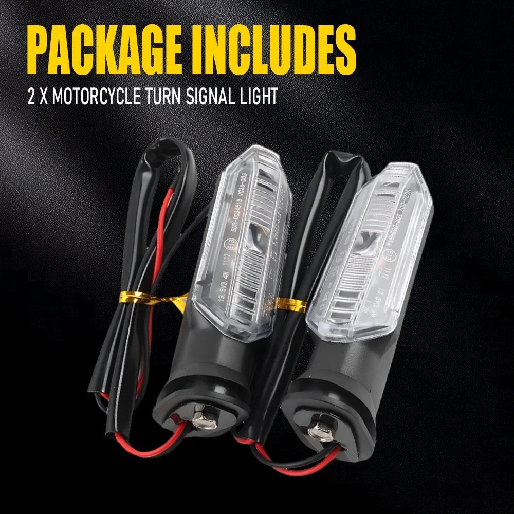 4X Turn Signal Lights for Honda CB400F NC700 CBR500R (EPY)