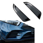 Front Bumper Vent Wingletts Fog Light Canard for Benz A-Class W177 (2018–2023)