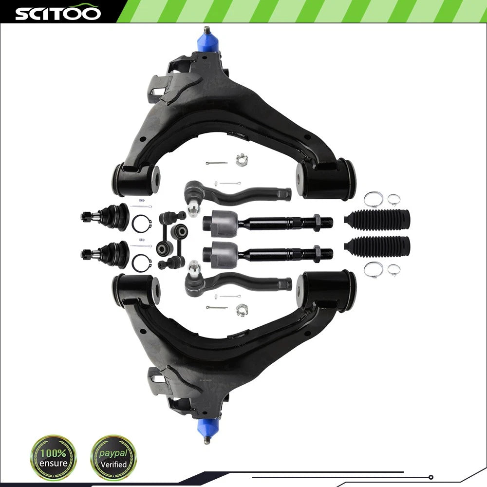 Control Arm, Ball Joint, Tie Rod, Sway Bar End Link for Toyota Sequoia (2008–2016)