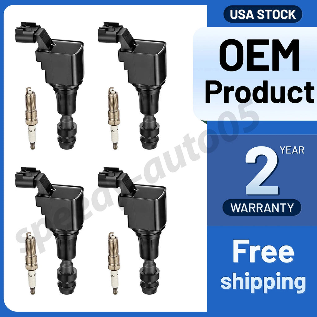 Ignition Coil Pack and Spark Plugs for Chevrolet Malibu Equinox HHR Buick (2008–2011)