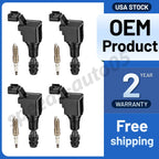 Ignition Coil Pack and Spark Plugs for Chevrolet Malibu Equinox HHR Buick (2008–2011)