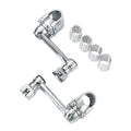 Chrome Footrest Footpeg Bracket Mount for Honda Goldwing 1800 (2001–2023)