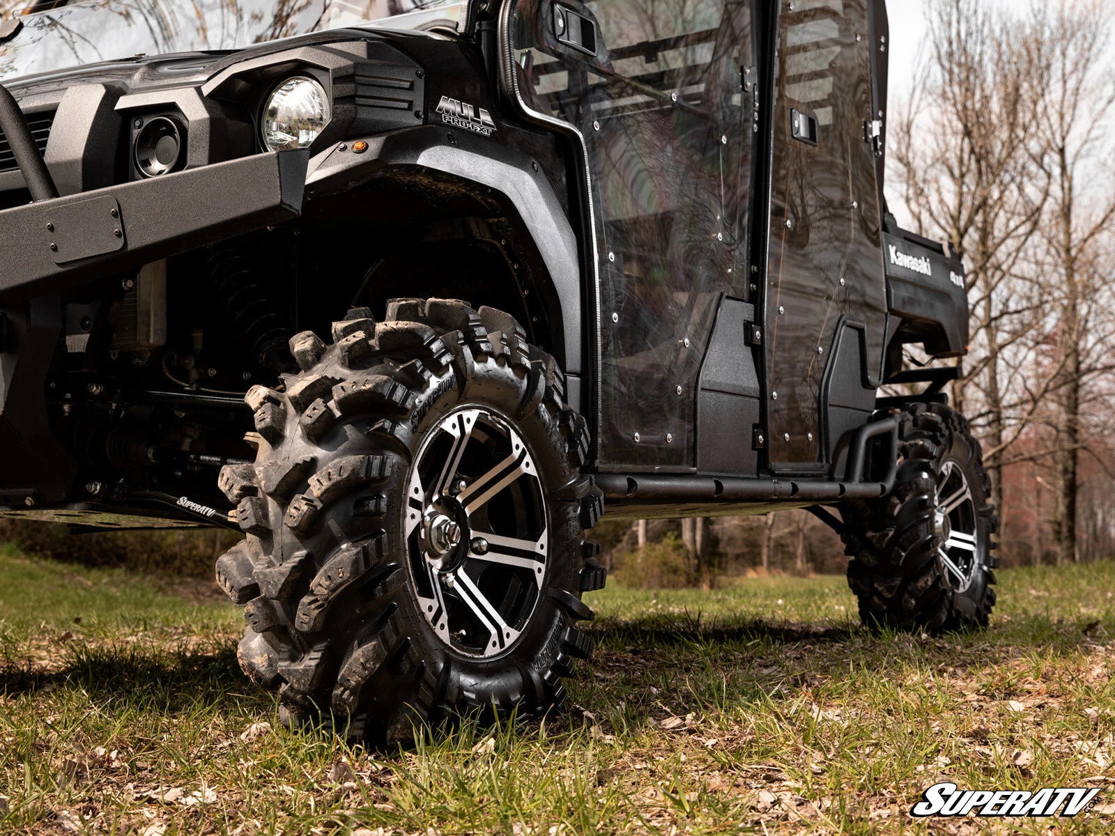 Heavy Duty Nerf Bars for Kawasaki Mule Pro-FXT (2015–2023)