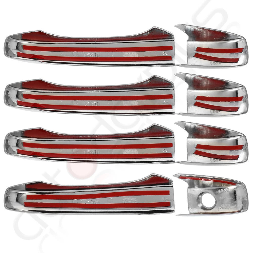 Set of 2 Chrome Door Handle Covers for Dodge Avenger (2008–2011)