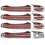 Set of 2 Chrome Door Handle Covers for Dodge Avenger (2008–2011)