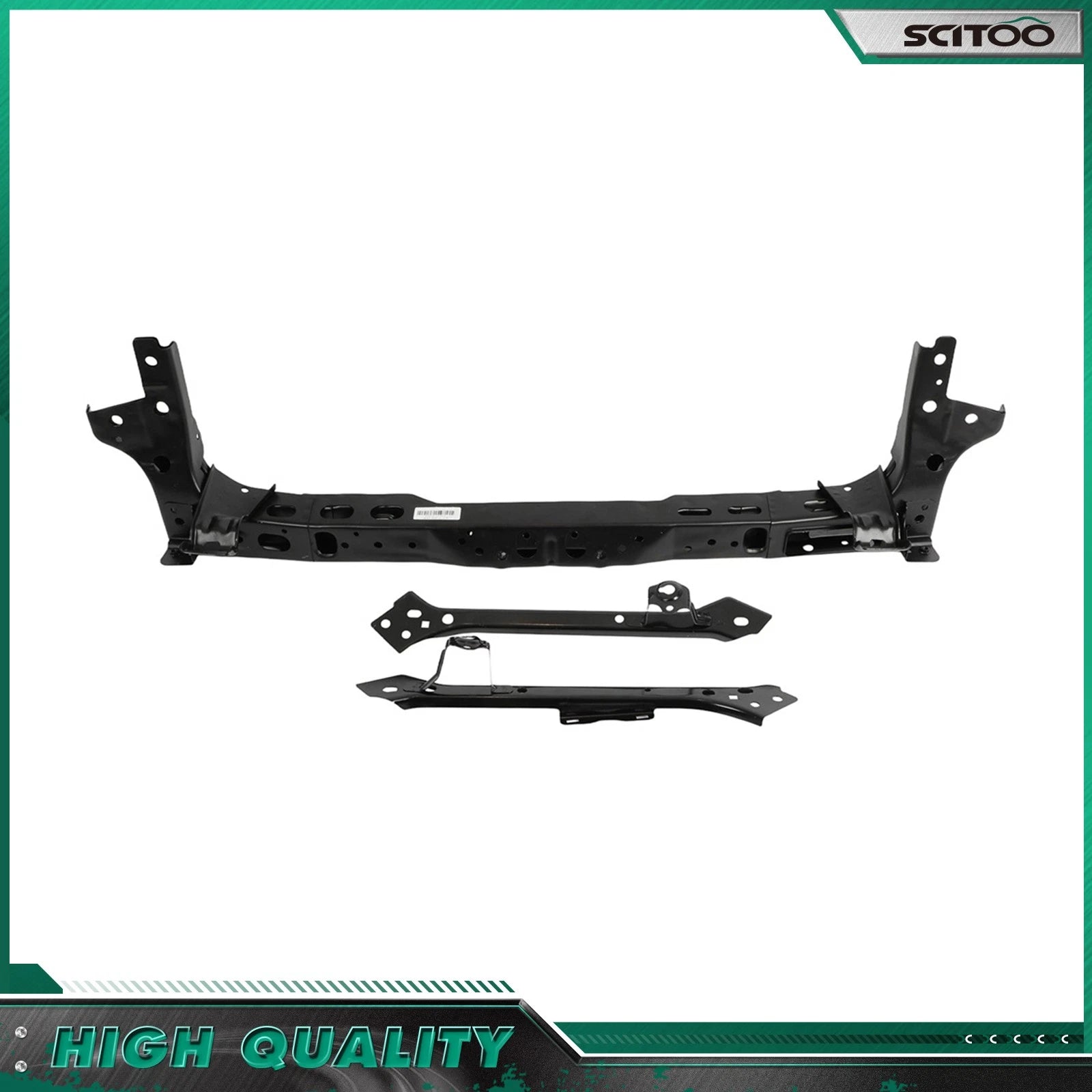 Set of 2 Radiator Support Brackets for Chevrolet Cruze (2016–2019)