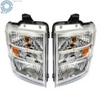 Set of 2 Headlights for Ford Econoline Van E150-E450 (2008–2014)