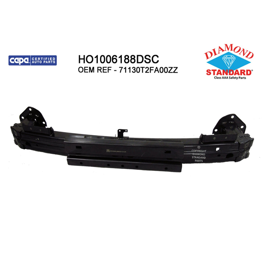 Replacement Steel Front Bumper Impact Bar for Honda Civic (2016–2021)