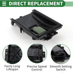HVAC Blower Motor Resistor No. 1J0819022A for Volkswagen Beetle (1998–2010)