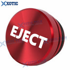 Red Aluminum Alloy Eject Button Cigarette Lighter Cover for Car (2000-2020)