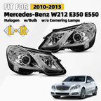 Halogen Headlight Pair for Mercedes-Benz W212 E350 (2010–2013)