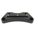 3-Hole Black 1" Handlebar Risers Top Clamp for Harley Touring (1997-2019)