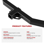 Trailer Hitch Receiver for Nissan Titan (2004-2015)