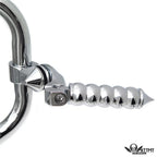 Chrome 2.5" Long Foot Pegs for Harley SuperLow 120 (2011–2020)