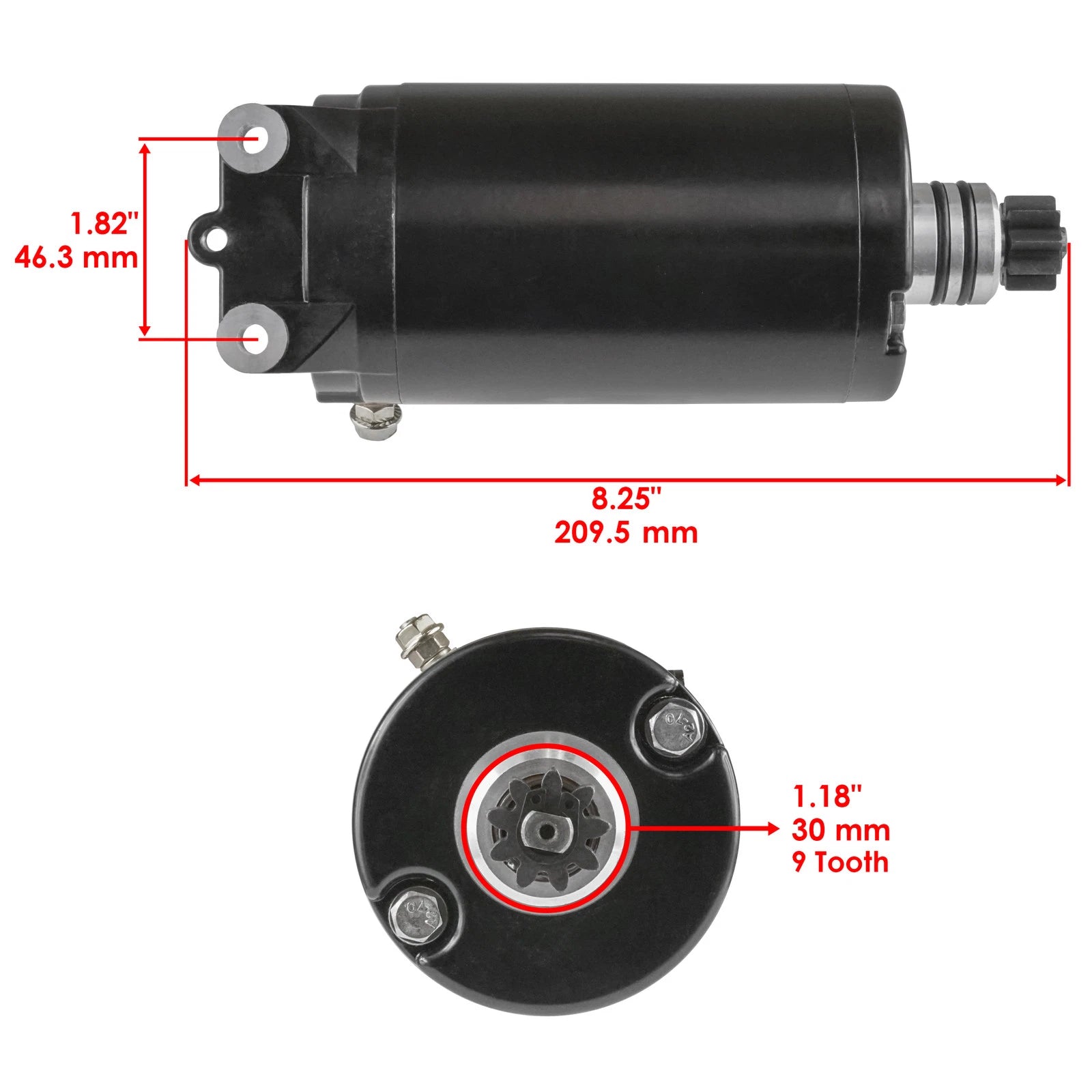 Starter & Drive Bendix for Seadoo Sportster 4-Tec (2005–2006)