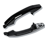 Set of 4 Exterior Door Handles for Chevrolet Silverado/Sierra (2014–2019) Gloss Black