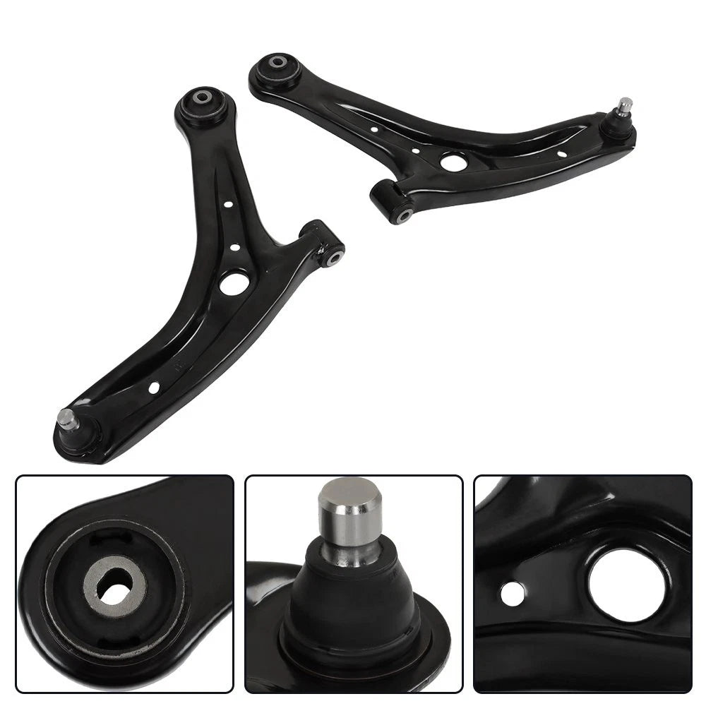 Set of 2 Lower Control Arms for Ford Fiesta 1.0L 1.6L (2011–2019)