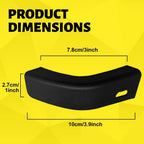 Set of 2 Front Bed Side Stone Guard Deflectors for Ford F150 F250 F350