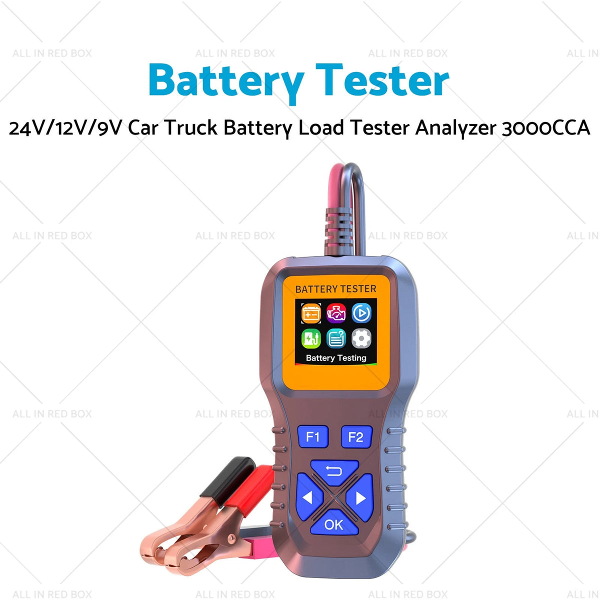 Battery Load Tester Analyzer for Car Truck 24/12/9V 3000CCA