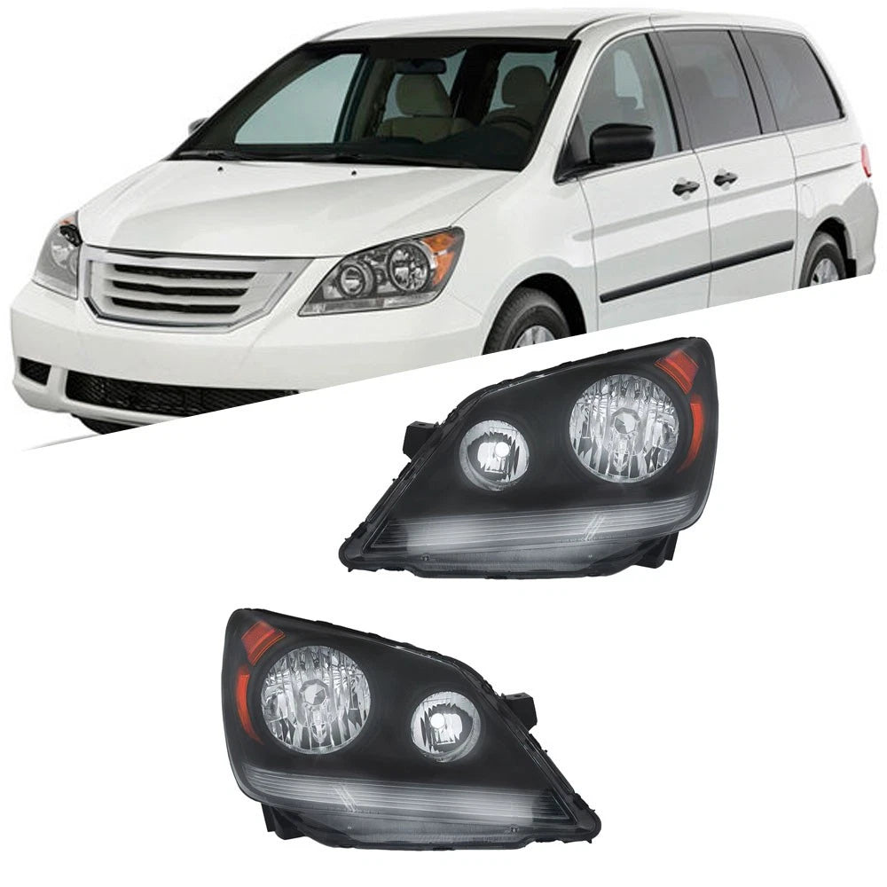 Headlight Assembly for Honda Odyssey (2005–2010) Projector Halogen