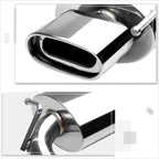 Stainless Catback Exhaust Muffler for Toyota Camry XV40 (2007–2011) 5.5" Oval Tip