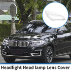 1 Pc Headlight Lens Cover for BMW X1 E84 (2010–2015) PC Clear