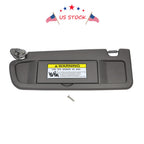 Driver Left Side Sun Visor for Honda Civic (2006-2011) Dark Gray