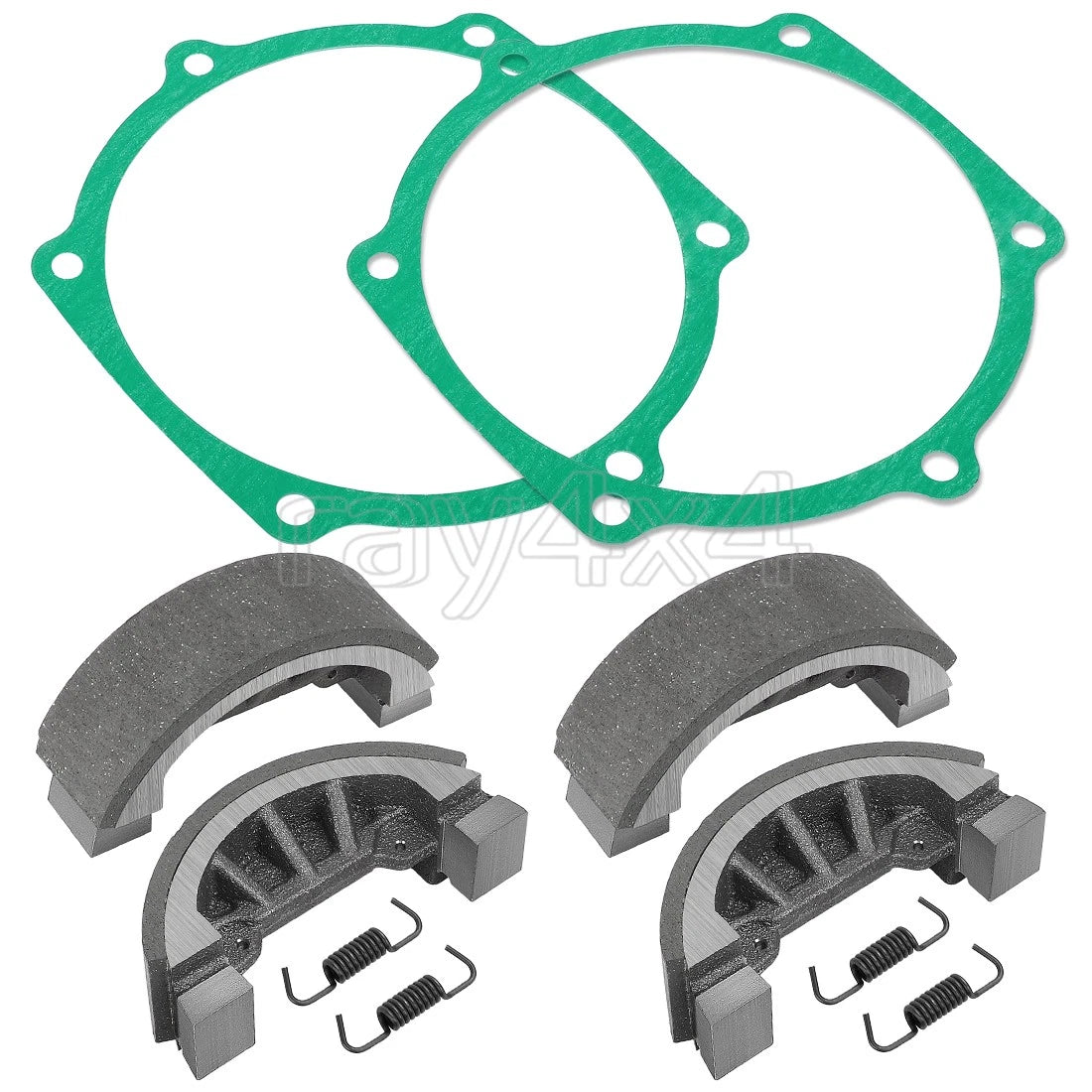 Set of 4 brake shoes for John Deere 750 770 790 3005 (M805735, CH15072)