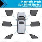Magnetic Mesh Sun Blind Shades for Audi A4 Wagon B9 (2016–Present)