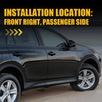 Heated Passenger Mirror Glass for Toyota RAV4 (2013–2018)