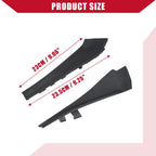 Front Windshield Wiper Side Cowl Extension Trim for Nissan Rogue (2014–2020)