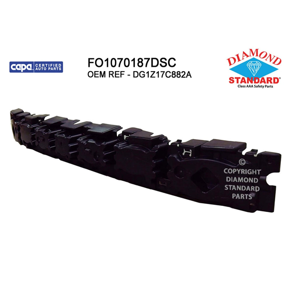 Replacement Polypropylene Front Bumper Impact Absorber for See Compatibility Chart