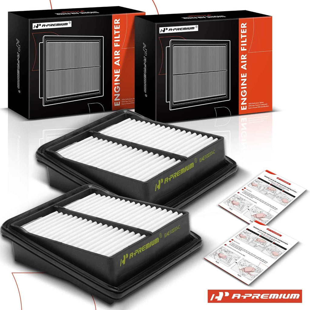 2X Engine Air Filter for Honda Fit (2007–2008)