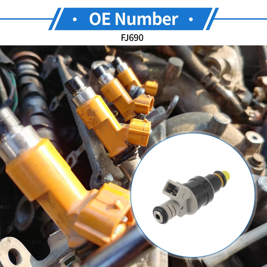 1 Pc Fuel Injector for Ford Aerostar (1986–1991) V6 3.0L No.FJ690