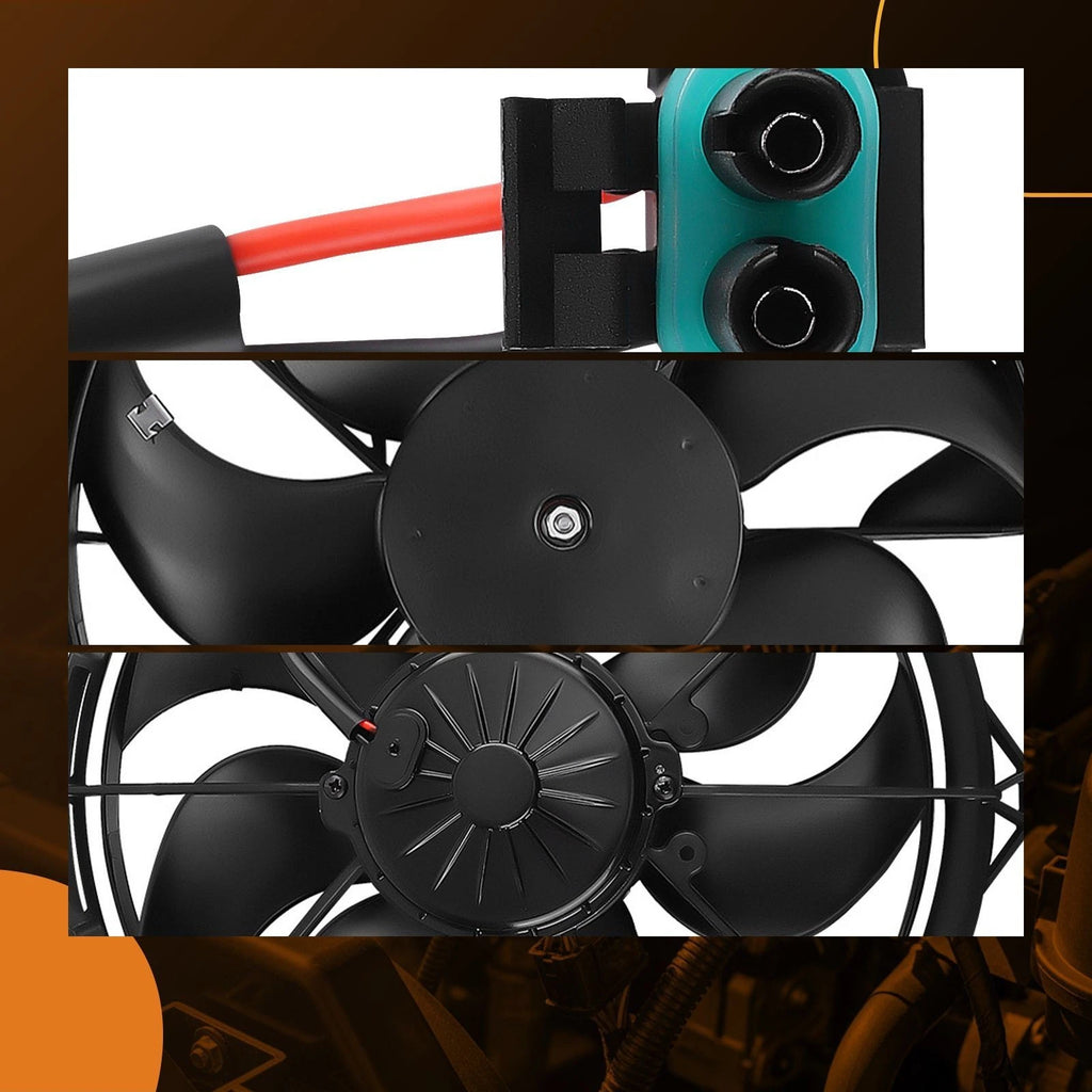 Electric Radiator Cooling Fan for Can-Am Maverick X3 Max R (2017–2022)