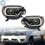 LED Bar Headlights for Toyota Tacoma (2012–2015) Left & Right Side