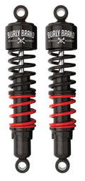 Burly Stiletto Shocks 13.5in for Harley Davidson FXD FXDI FXDB FXDC (2000–2017)