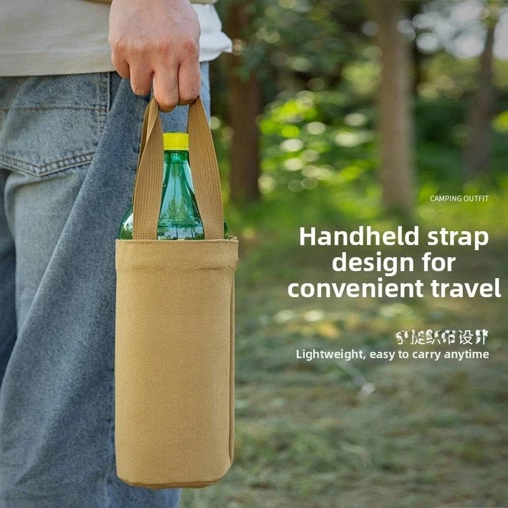 Insulated Water Bottle Bag for Travel Outdoor Use