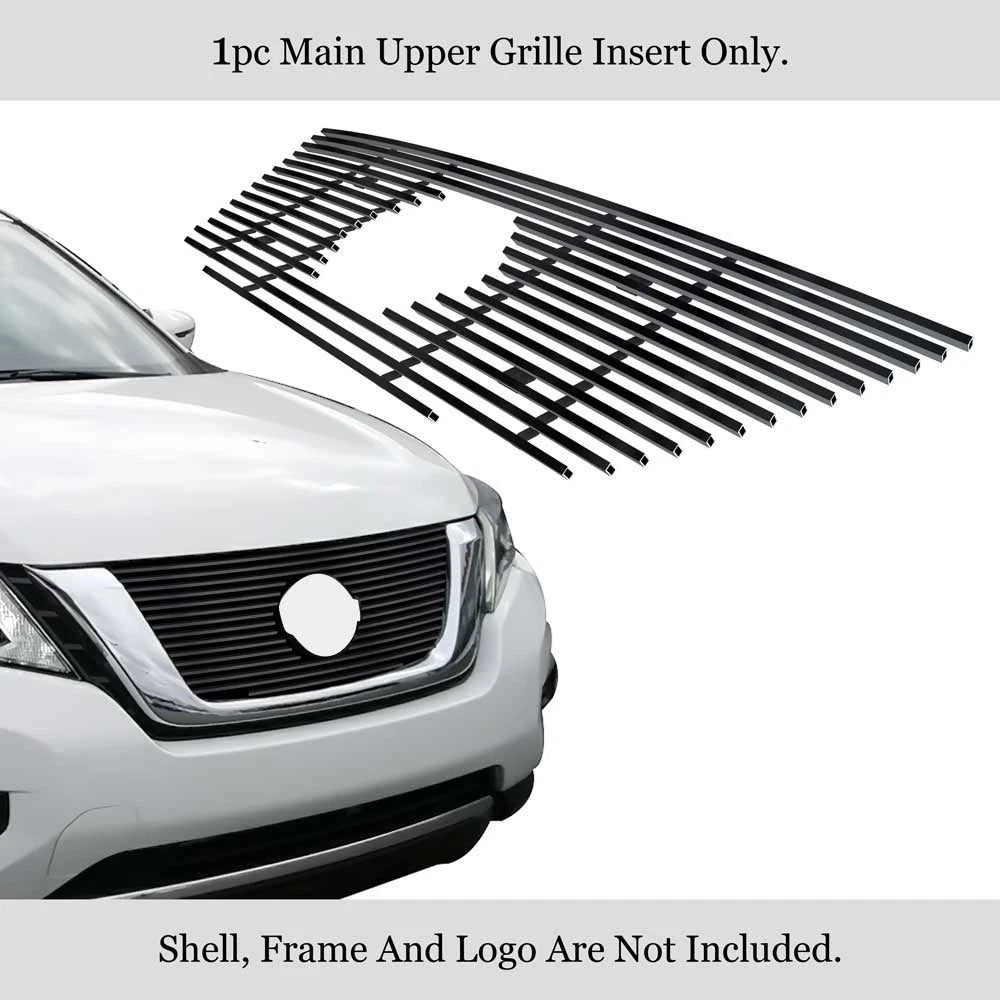 Stainless Black Billet Grille Insert for Nissan Pathfinder (2017-2020)