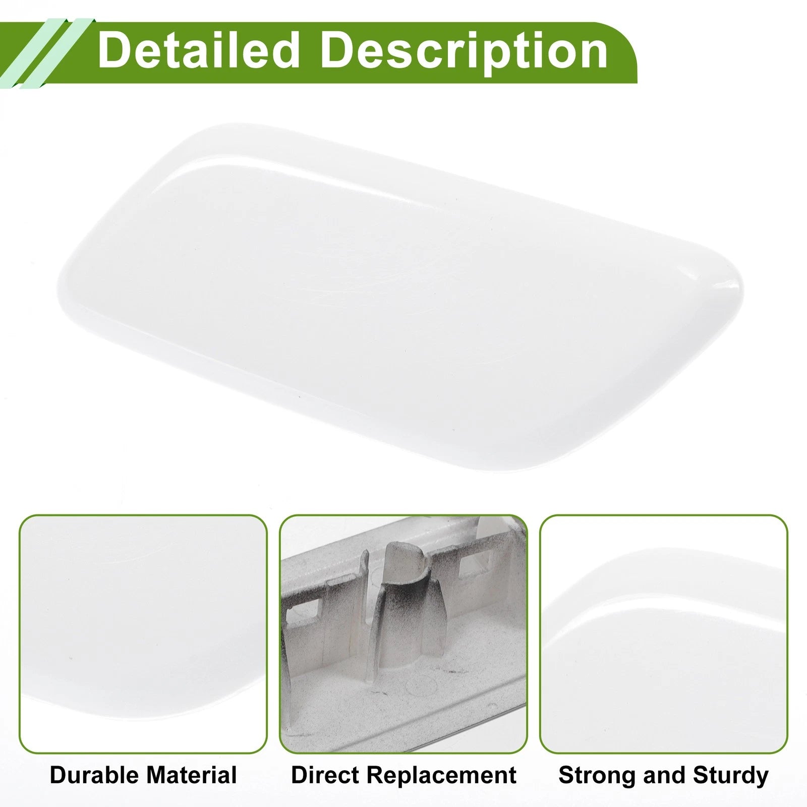 Left Washer Nozzle Cover for Toyota Land Cruiser (2013–2015) 8535460050 Unpainted