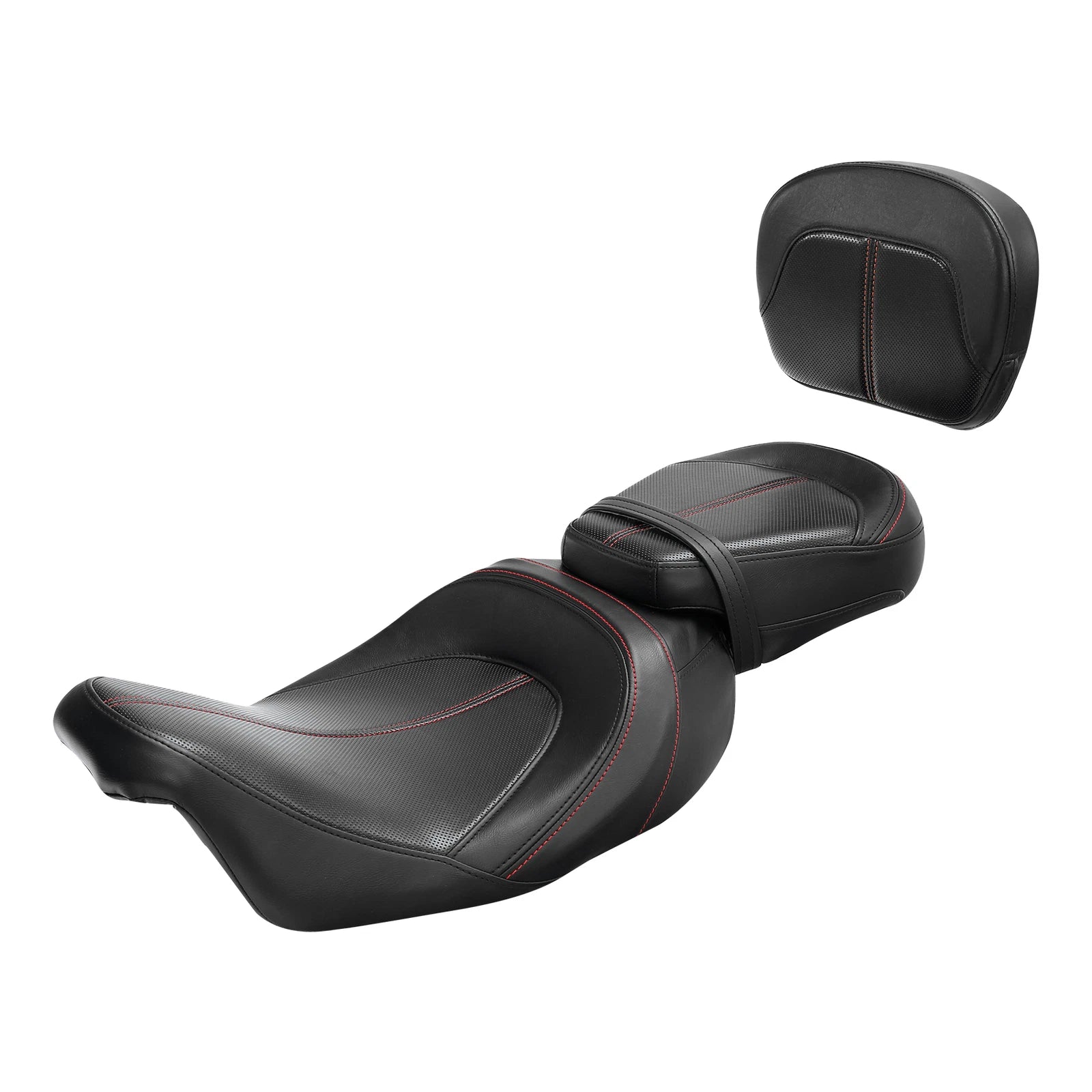 Seat Pad Set for Harley Touring Street Road Glide King (2009–2023)