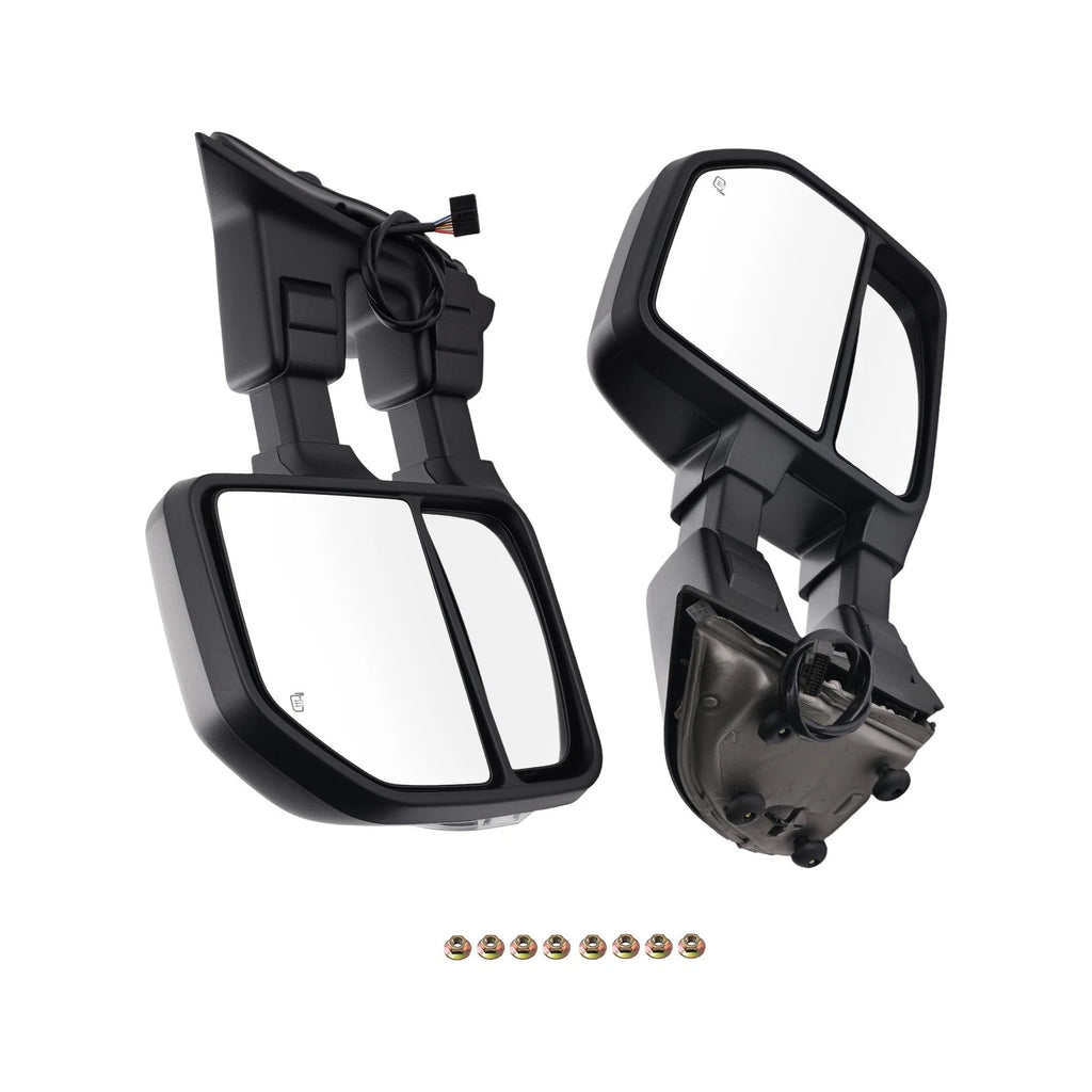 Power Extendable Mirrors for Ford F-250 F-350 F-450 Super Duty (2008–2016) Pair