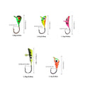 25pcs Ice Fishing Lure Hook Set for Freshwater (No specific years/models)